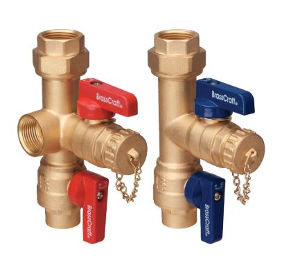 Tankless Water Heater Service Valves
