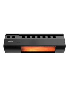 Rinnai RSE1S35BP 35000-BTU Black Steel Wall-mount Liquid Propane Patio Heater