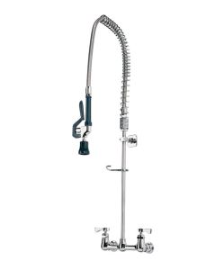 Krowne 17-108WL Royal Series 8" Center Wall Mount Pre-Rinse With Wall Bracket