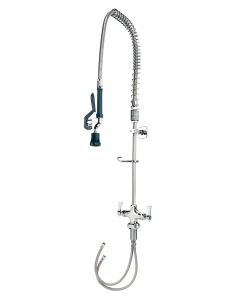 Krowne 17-202WL Royal Series Deck Mount Pre-Rinse With Wall Bracket