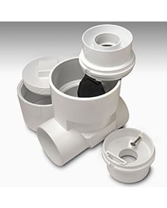 RectorSeal Clean Check 4" PVC Extendable Backwater Valve w/Adapt