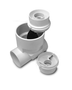 Rectorseal 97024 Clean Check 4" PVC Extendable Backwater Valve