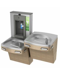 Oasis 504444 VersaFiller Wall Mount Galvanized Steel Indoor Bottle Filling Station