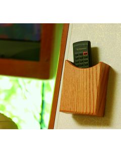 Camco 43533 Oak Accents Remote Holder  - 5" x 4" x 1-3/4"