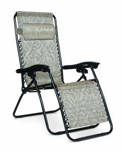 Camco 51812 Zero Gravity Chair  - Tan Fern  Bilingual