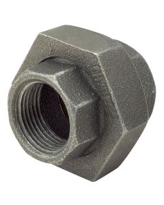 Matco V MBUN07 1-1/2 in Black Malleable Union