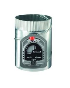 Honeywell TrueZONE® ARD8TZ/U Single Blade Automatic Damper, 8 in Dia, Round, 24 VAC, 6 A, 90 deg Rotation, Import