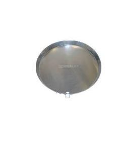 Holdrite QP-26-C 26 in Aluminum Water Heater Pan w/ CPVC Drain Fitting