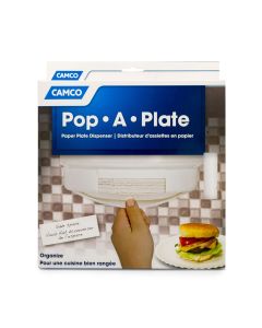 Camco 57005 Pop-A-Plate  - White