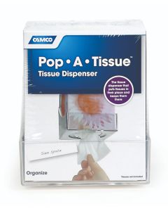 Camco 57101 Pop-A-Tissue  - Clear  Bilingual