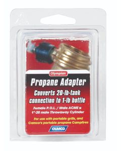 Camco 59213 Campfire Propane Adapter - Clamshell