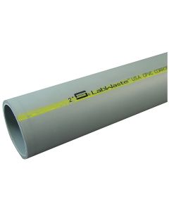 SPEARS LW-080 Labwaste Pipe, 8 Inch Size, Cpvc, 10 Feet Length