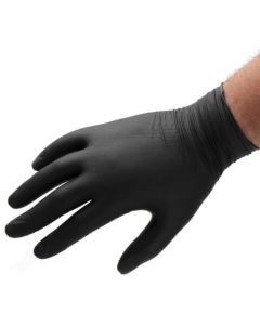 BLK-120 BLACK MAMBA GLOVES CHEMICAL RESISTANT NITREX LRG (50 PR)