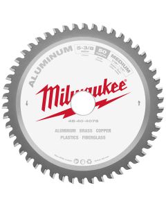 Milwaukee 48-40-4075 5-3/8 In. 50T Non-Ferrous Metal Circular Saw Blade