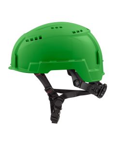 Milwaukee Tool 48-73-1306 Green Vented Safety Helmet (Usa) - Type 2, Class C