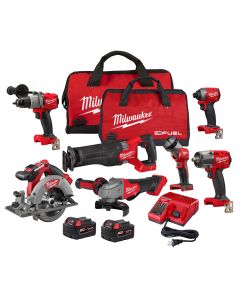 Milwaukee Tool 2998-27 M18 Fuel 7 Piece Combo Kit