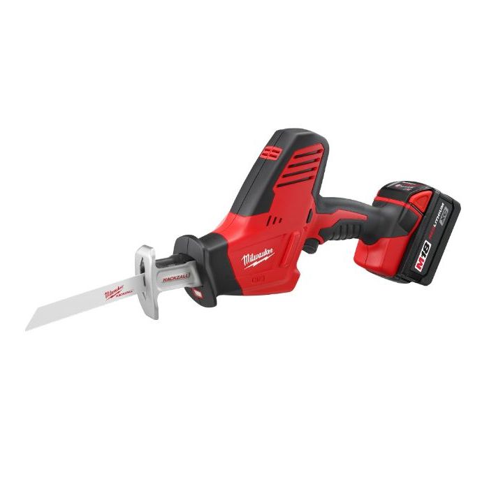 Milwaukee 2625-21 , Cordless, M18 Hackzall Recip Saw Kit