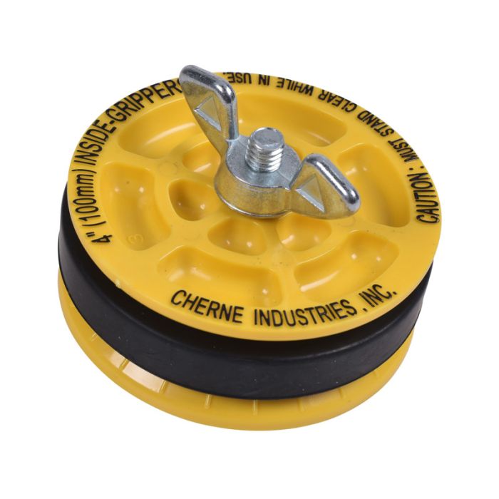 Oatey 270253 Cherne Gripper Mechanical Pipe Plug, 6 in Pipe, 17 psi, ABS