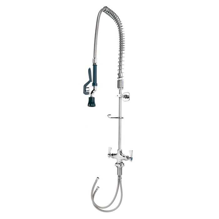 Krowne 17-202WL Royal Series Deck Mount Pre-Rinse With Wall Bracket 