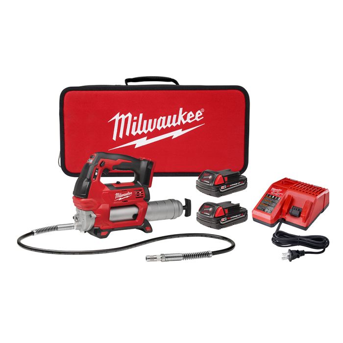 Milwaukee 2646-22CT , M18 Cordless 2-Speed Grease Gun Kit