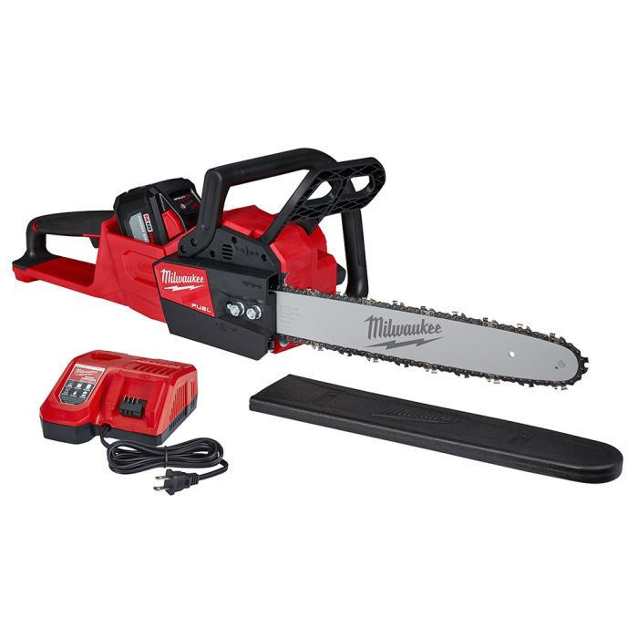 Milwaukee 2727-21HD Tool Cordless Chainsaw, M18 Fuel, 16 Inch Oregan Bar And Chain