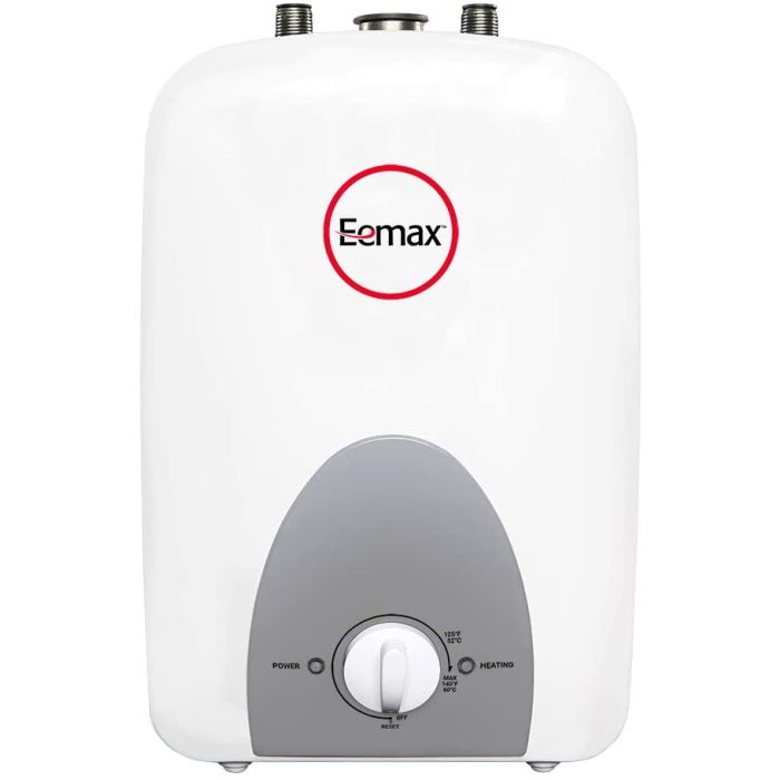 Eemax EMT1 1.5-Gallon Mini Tank Electric Water Heater , White , 12.50 x 11.00 x 10.00 inches