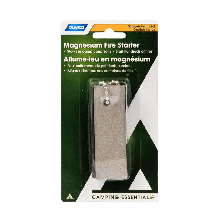 Camco 51332 Magnesium Fire Starter - Bilingual