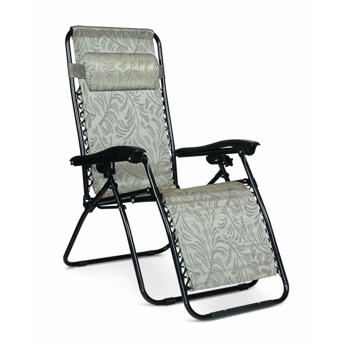Camco 51812 Zero Gravity Chair - Tan Fern Bilingual