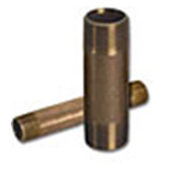 Matco V DNBR054 1 in x 4 in Domestic Brass Nipple