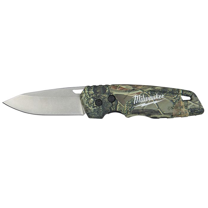 Milwaukee Tool 48-22-1524 FASTBACK Camo Folding Knife