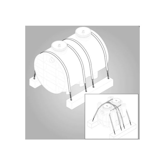 Schier 8020-006-01 Anti-Flotation Anchor Kit