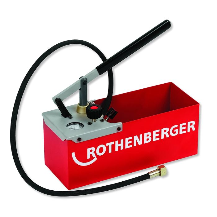 Rothenberger 60250 Tp25 Compression Test Pump, Max Pressure 25 Bar/363 Psi