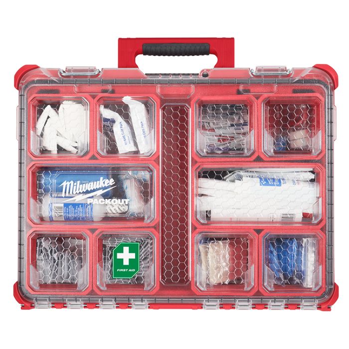 Milwaukee Tool 48-73-8430 204PC Class B Type III PACKOUT First Aid Kit