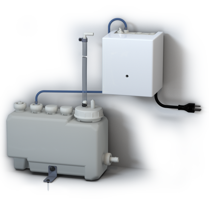 Toto TLK01101U Touchless Auto Sensor Soap Dispenser with Controller and 3 Liter Reservoir Tank for 1 Spout Compatibility