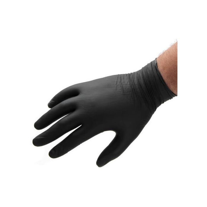 BLK-120 BLACK MAMBA GLOVES CHEMICAL RESISTANT NITREX LRG (50 PR)