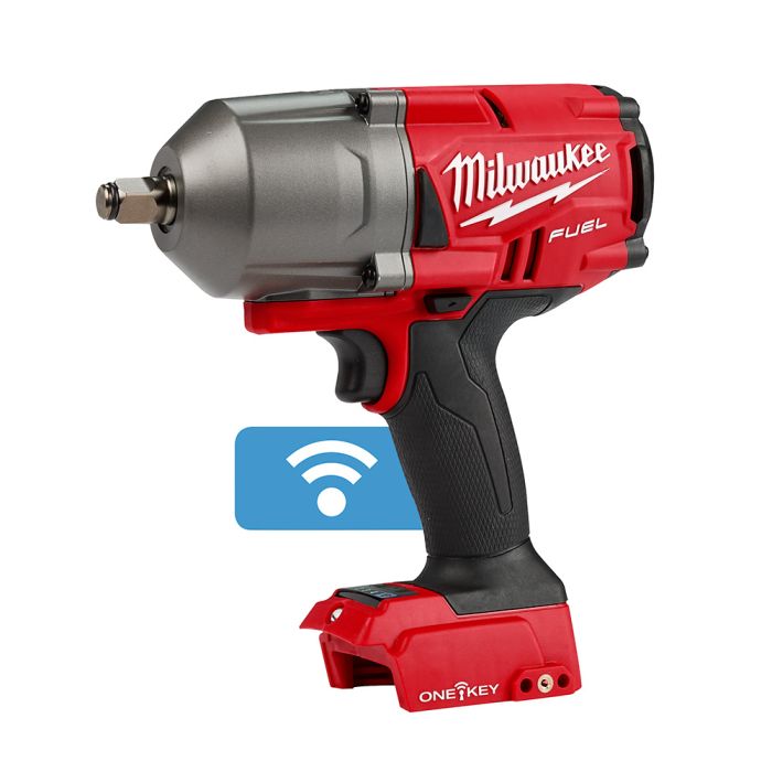 Milwaukee Tool 2863-20 M18 FUEL w/ONE-KEY High Torque Impact Wrench 1/2 in. Friction Ring