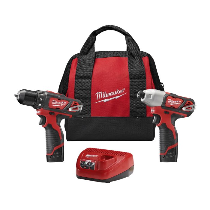 Milwaukee Tool 2494-22 M12 Drill/Impact Combo Kit