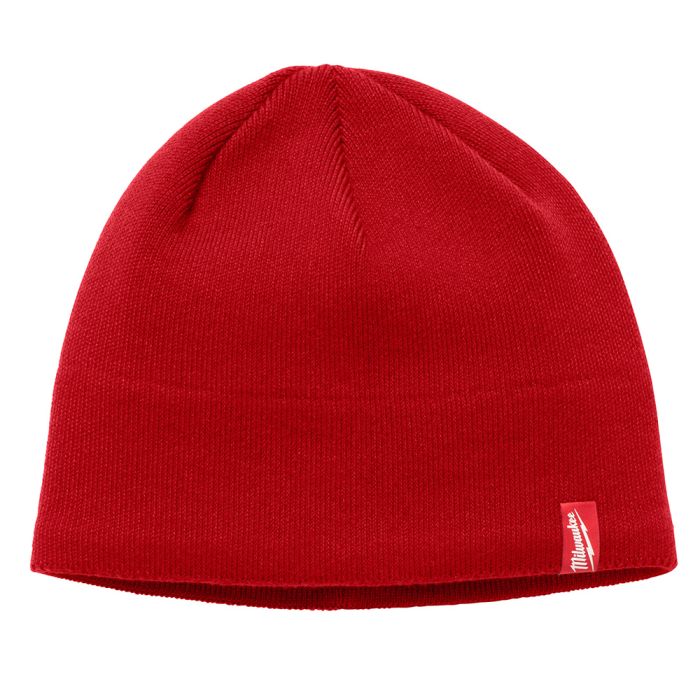 Milwaukee Tool 502R Fleece Lined Knit Hat - Red